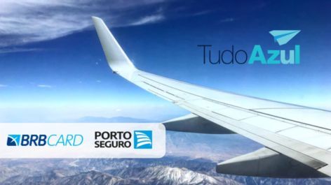 TudoAzul oferece até 90% de bônus nas transferências de pontos da Porto Seguro e BRBCARD