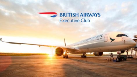 British Airways reajusta a tabela de emissão para voar com a Cathay Pacific e JAL