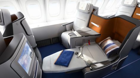Qual programa cobra menos? Passagem de Buenos Aires a Frankfurt na Classe Executiva da Lufthansa