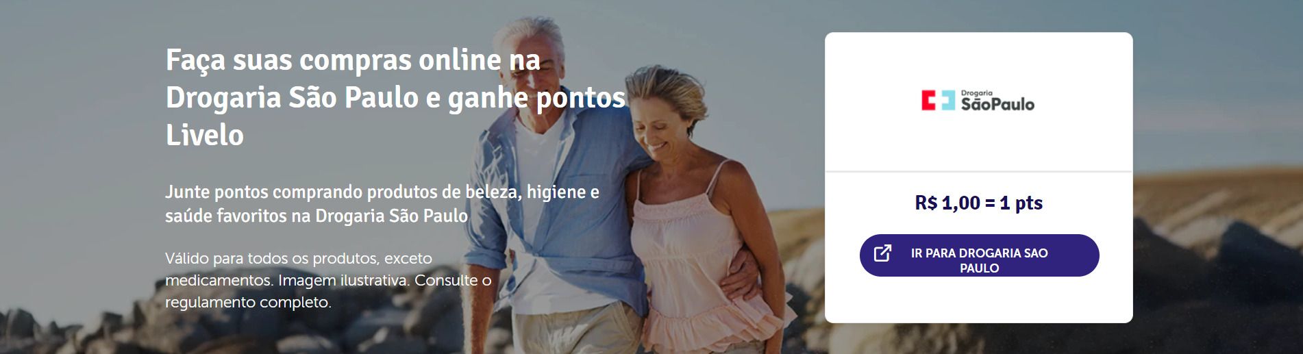 Drogaria São Paulo cashback pontos