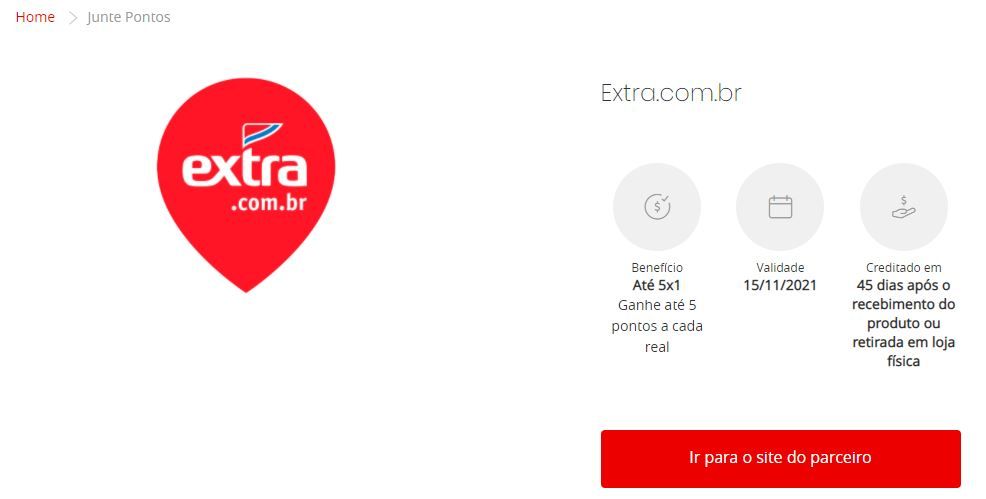 Esfera Extra pontos
