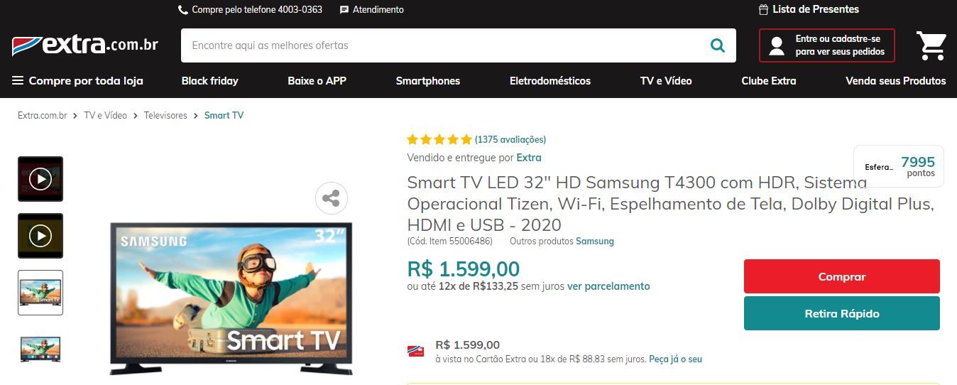Esfera Extra pontos