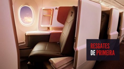 Resgates de Primeira – Passagem em Classe Executiva da Cidade do Cabo para Londres com pontos LATAM Pass