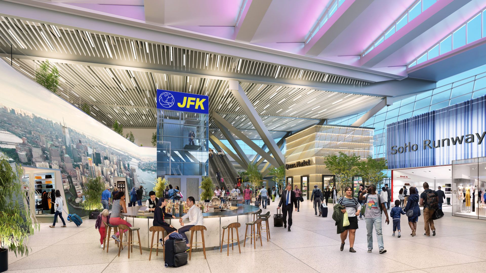 JFK terá novo terminal internacional - Passageiro de Primeira