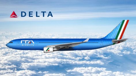 Delta e ITA Airways encerram parceria a partir de setembro