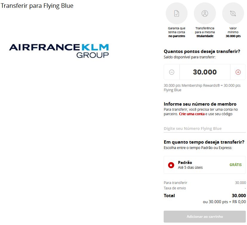 flying blue santander