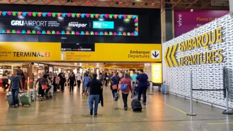 Drones interrompem operações no Aeroporto de Guarulhos na noite desta quarta-feira