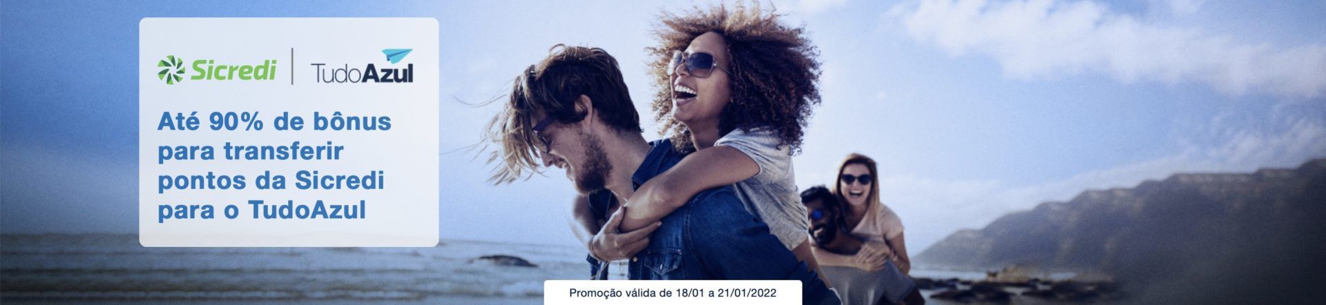 TudoAzul Sicredi 70% bônus