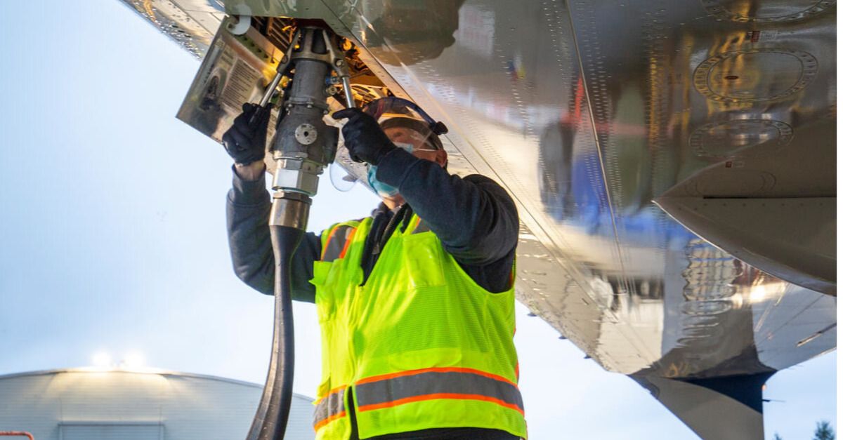 Combustível sustentável Boeing