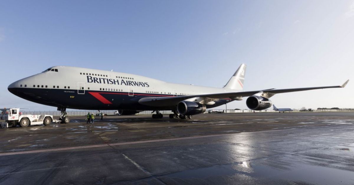British Airways Landor 747