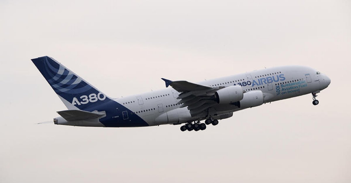 Airbus A380 SAF