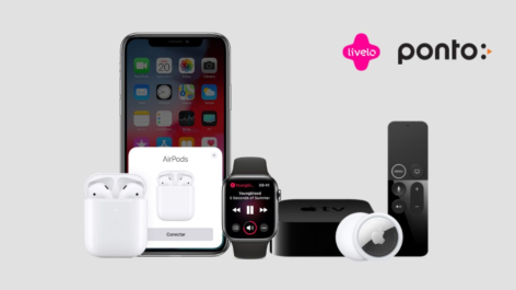 Livelo oferece 7 pontos por real gasto na compra de iPhones e acessórios Apple no Ponto