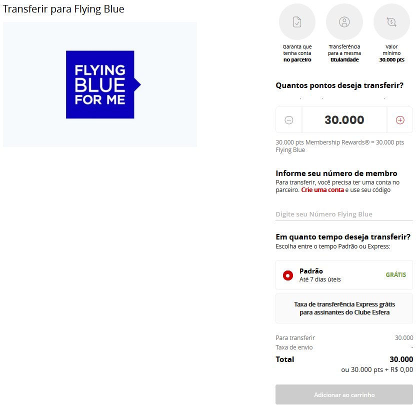 flying blue santander