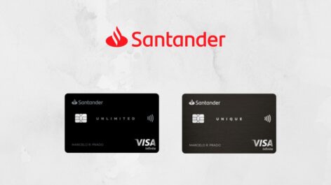 Santander aumenta pontuação dos cartões Unique e Unlimited