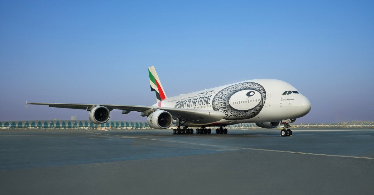 A380 Emirates Museu Futuro