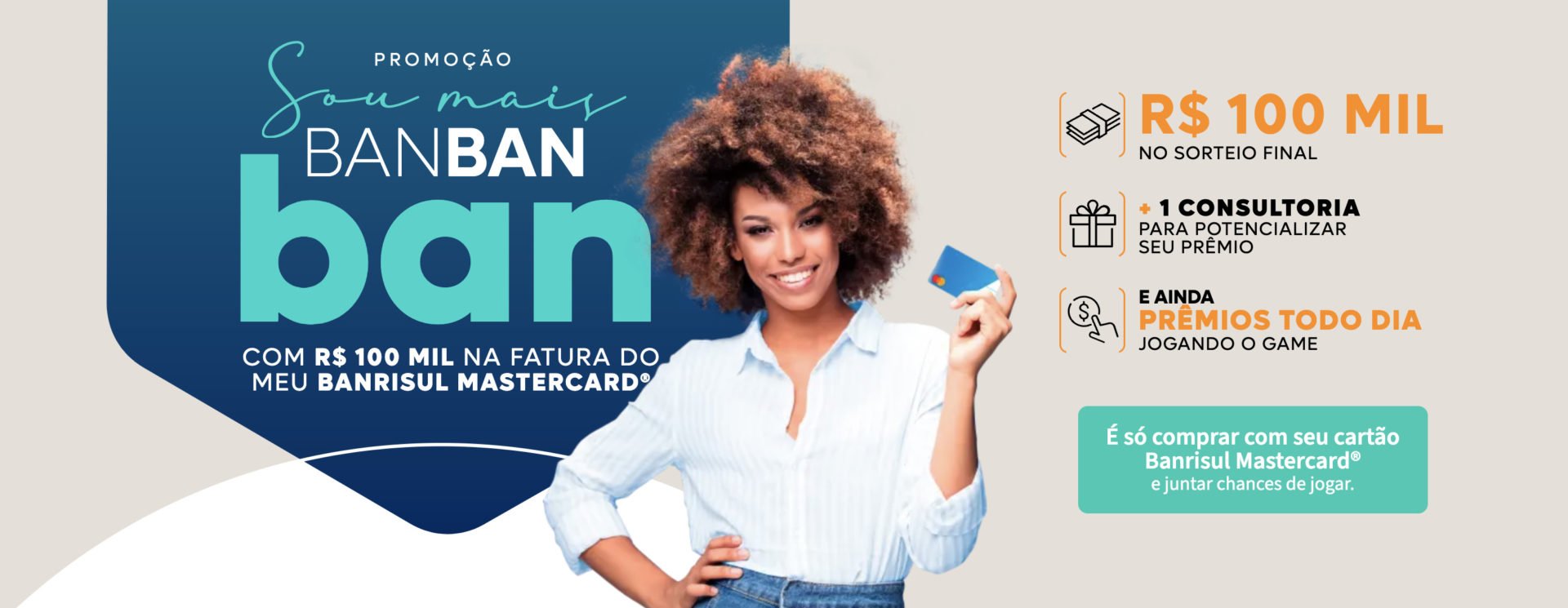 Banrisul Mastercard sorteiam prêmios
