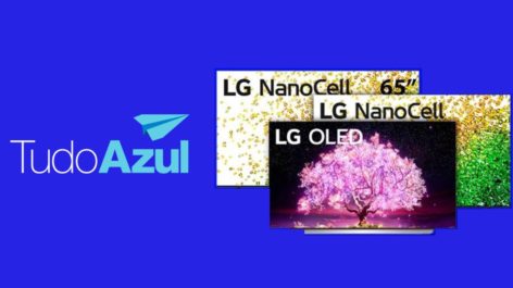 Muito bom! TudoAzul oferece até 73% de desconto no resgate de TVs da LG com pontos