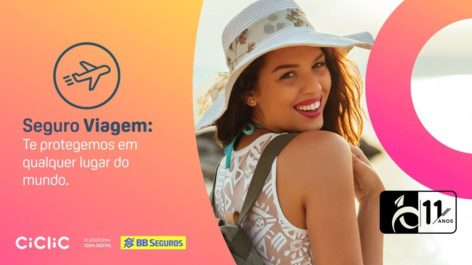 PP 11 anos! Seguro Viagem da Ciclic com 25% de desconto e até 10 pontos Livelo por real gasto