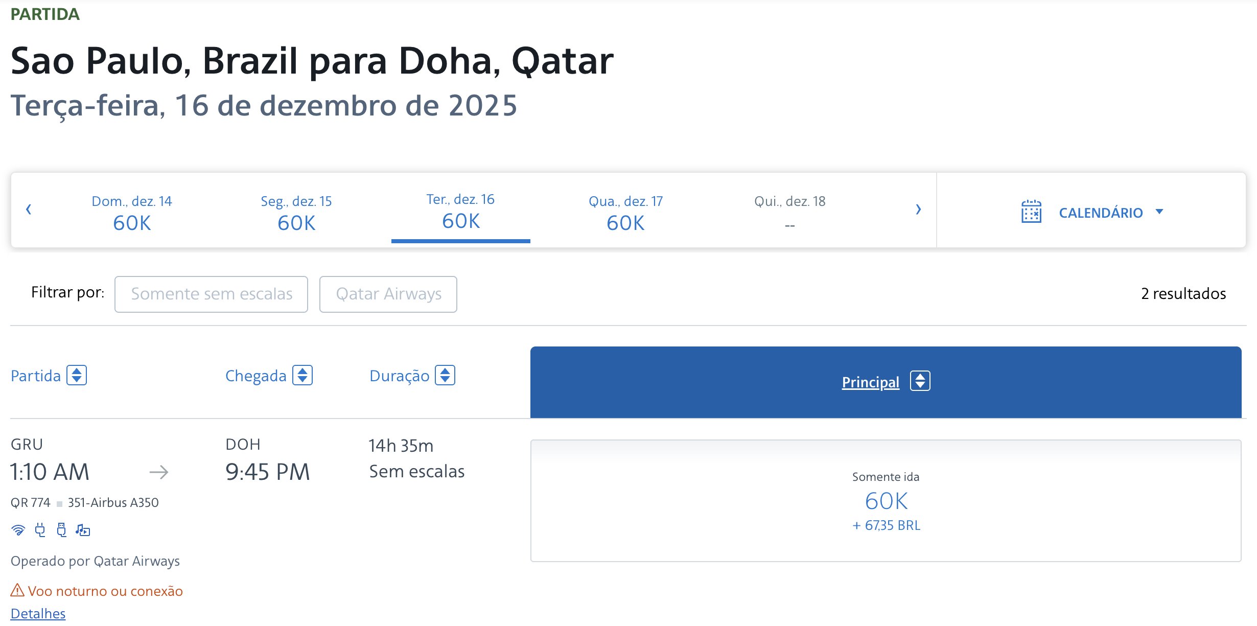 Qatar pontos LATAM Pass
