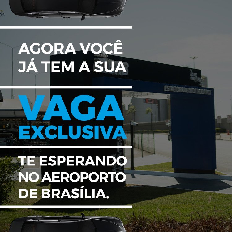 Estacionamento BRB Brasília aeroporto