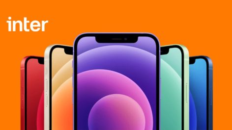 Black Friday Inter! Ganhe 14% de cashback na compra de iPhones