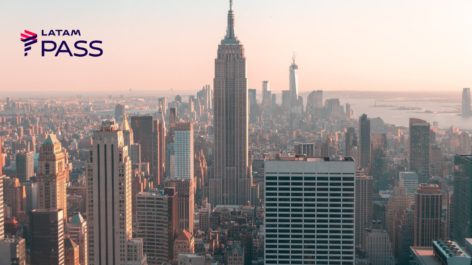 Excelente! Trechos para os Estados Unidos a partir de R$ 1.029 + taxas com pontos LATAM Pass