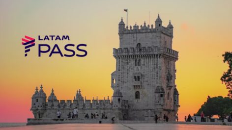 Excelente! Trechos para Portugal a partir de R$ 976 + taxas com pontos LATAM Pass
