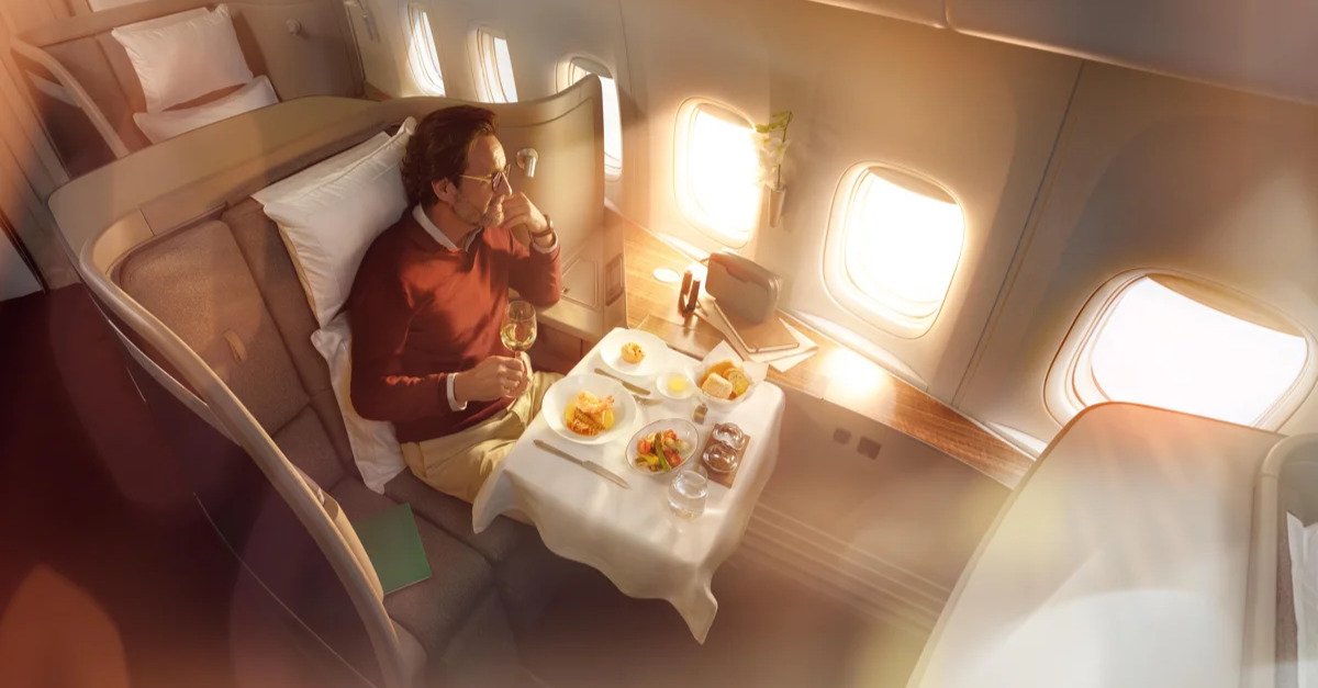 Cathay Pacific First Primeira Classe