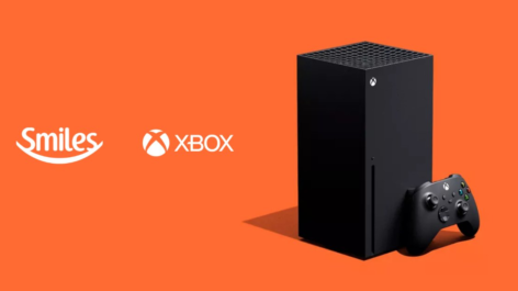Muito bom! Ganhe até 10 milhas por real gasto na compra do Xbox Series X no Shopping Smiles