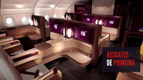 Resgates de Primeira - Passagem de Doha para Tóquio em Primeira Classe usando milhas AAdvantage