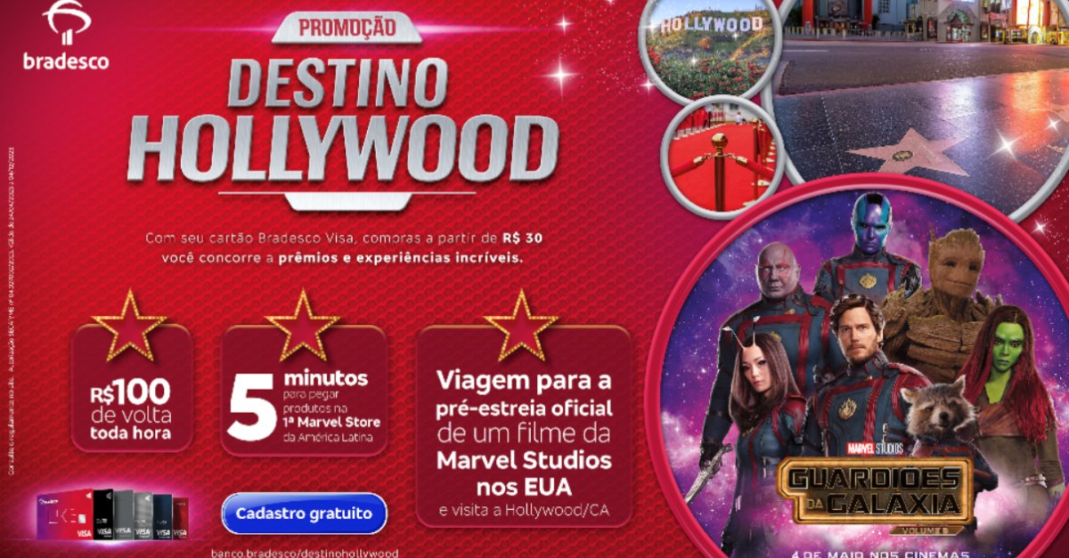 Bradesco Visa Hollywood Marvel