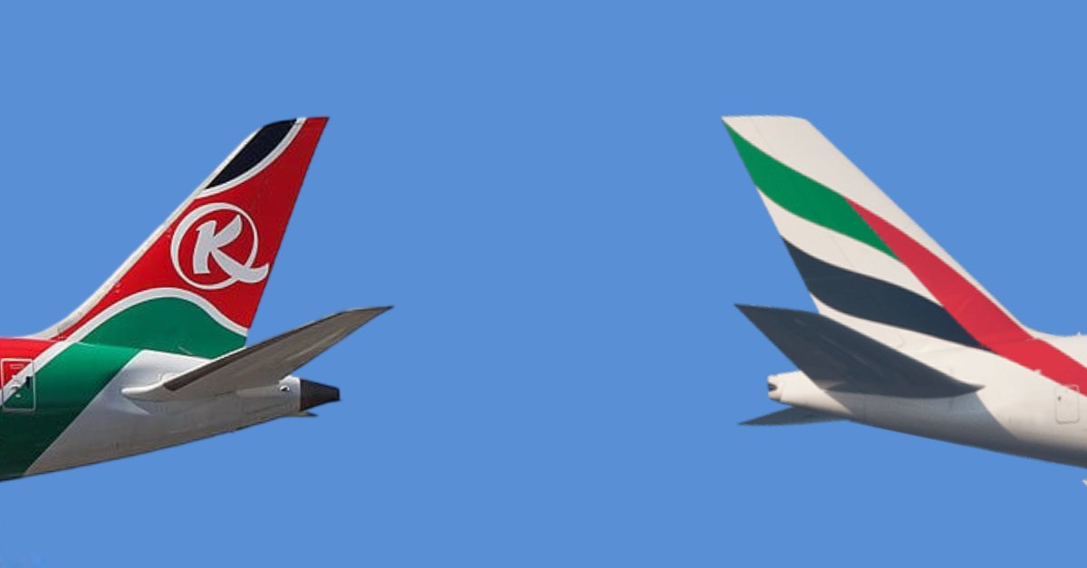 Emirates e Kenya Airways anunciam acordo de Interline Passageiro de Primeira
