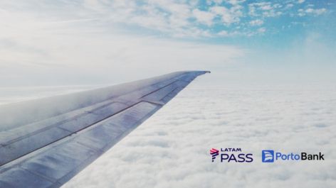 LATAM Pass oferece até 30% de bônus nas transferências de pontos do Porto Bank