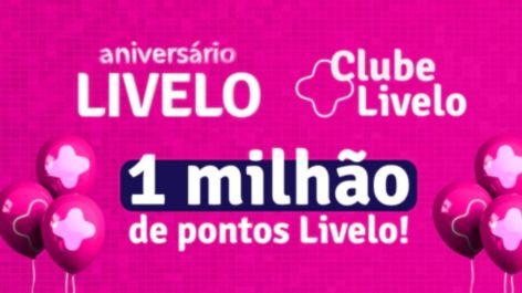 Livelo vai sortear 1 milhão de pontos para quem resgatar produtos de seu site