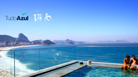Último dia! Azul oferece 15 pontos por real gasto em reservas de hotéis no VoeAzul