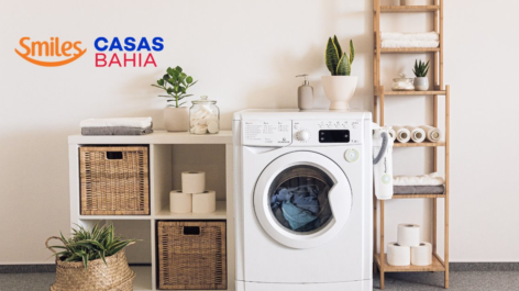 Shopping Smiles oferece até 12 milhas por real gasto em produtos para a casa na Casas Bahia