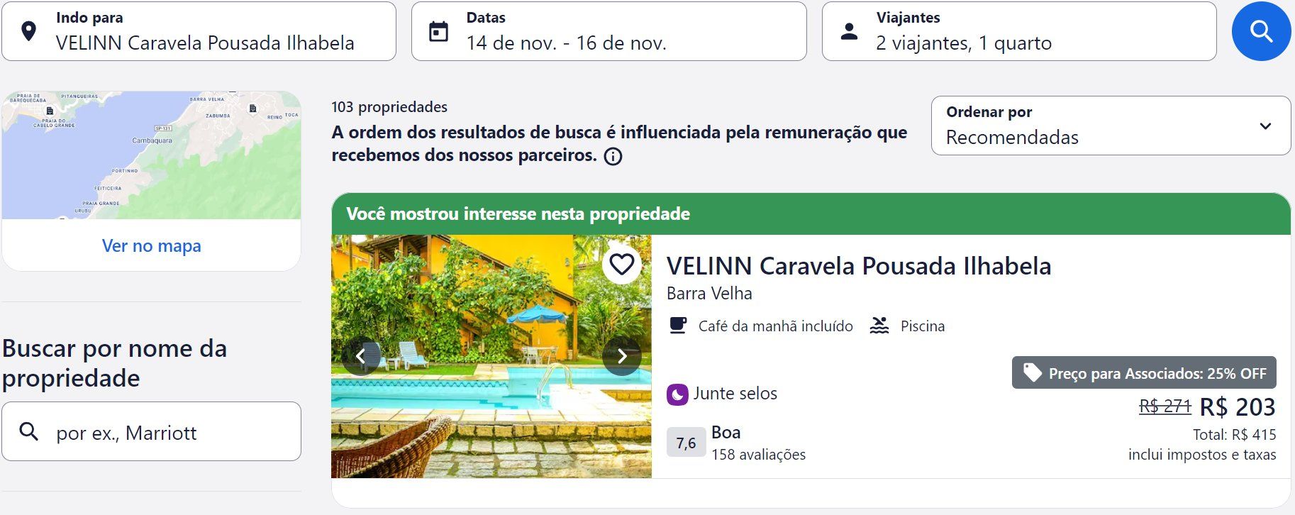 Hotéis litoral paulista