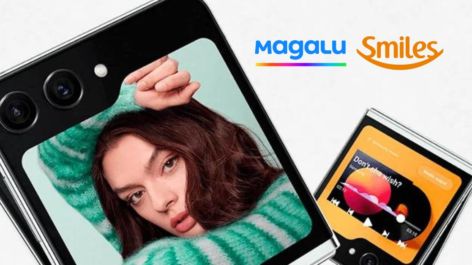 Muito bom! Shopping Smiles oferece até 14 milhas por real gasto na compra do Smartphone Samsung Z Flip 5