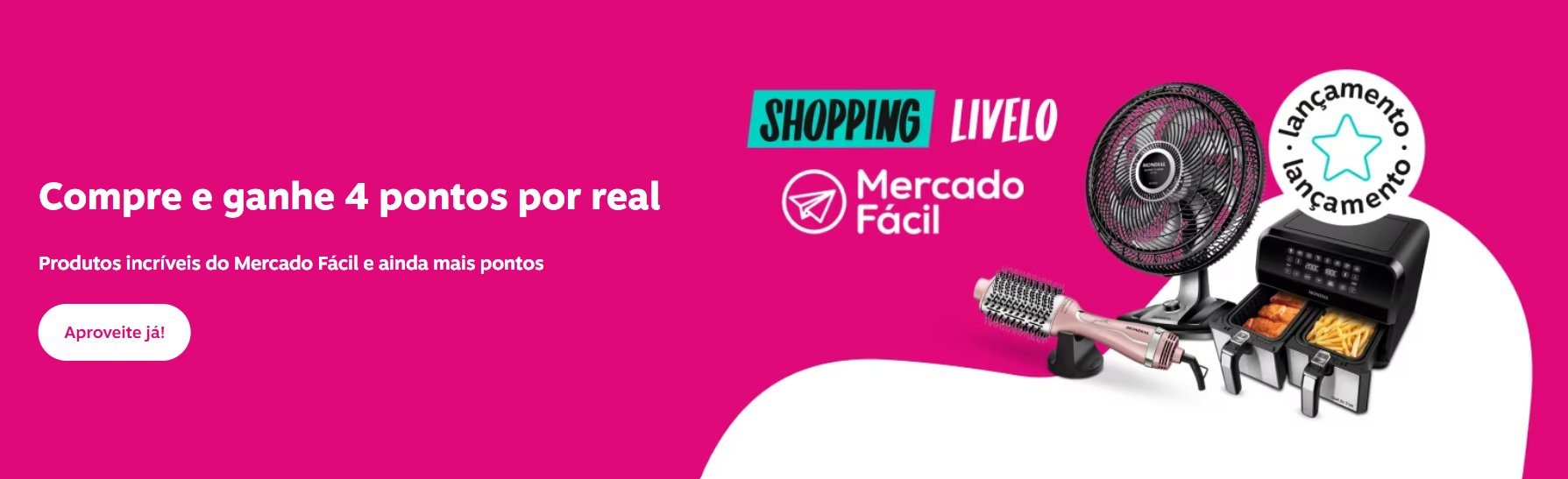 livelo mercado fácil 