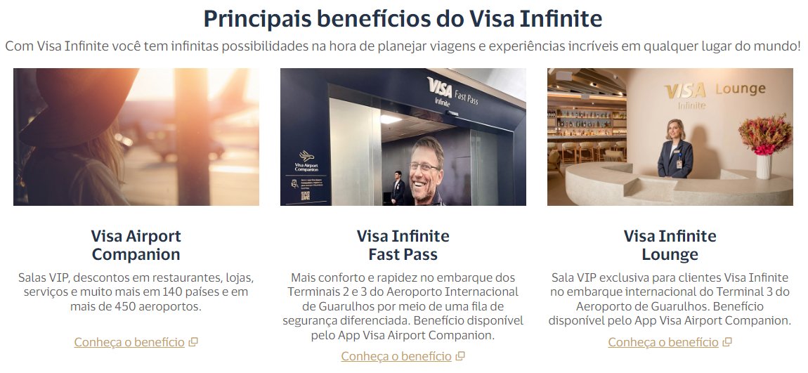 Cartão Azul Infinite