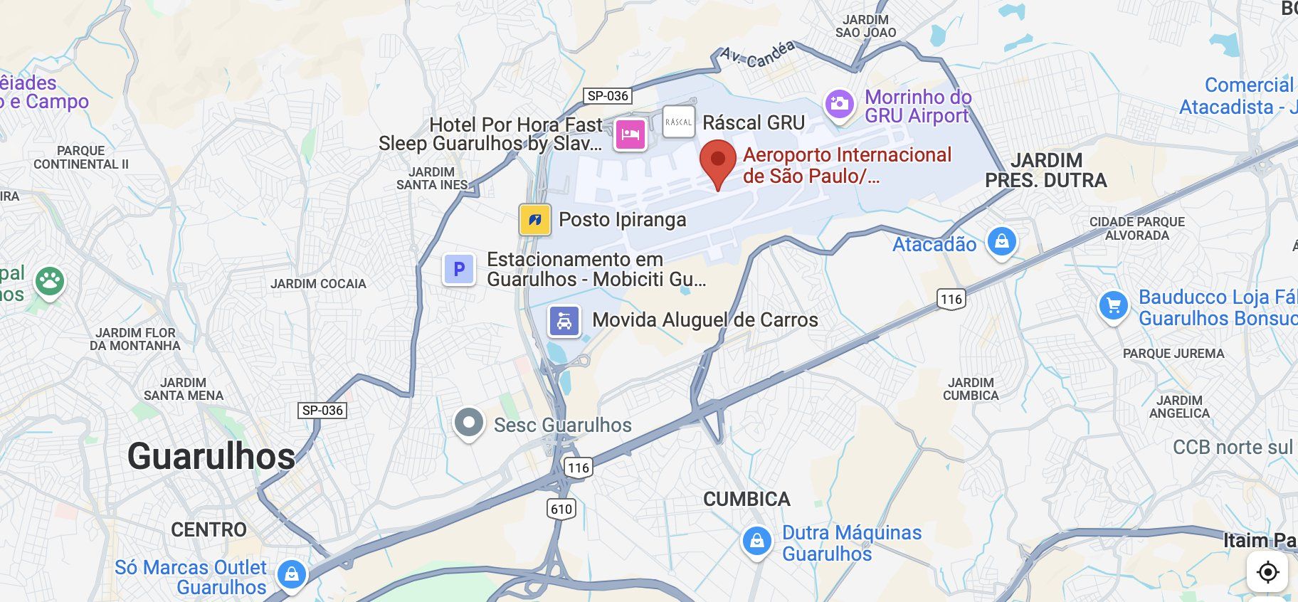 como Guarulhos Congonhas