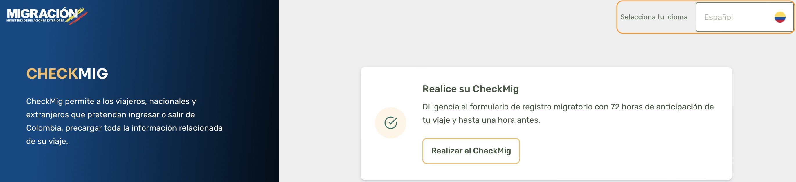 CheckMig Colômbia