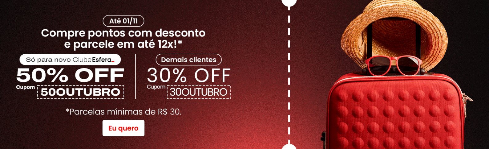 Esfera compra de pontos
