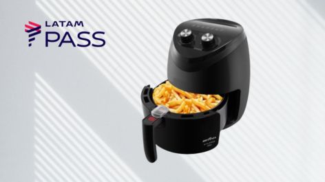 Resgate uma Air Fryer Britânia e concorra a 1 milhão de pontos LATAM Pass