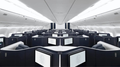 Voe para Paris na nova Classe Executiva da Air France a partir de R$ 4.748 ou 309.100 milhas Smiles + taxas o trecho