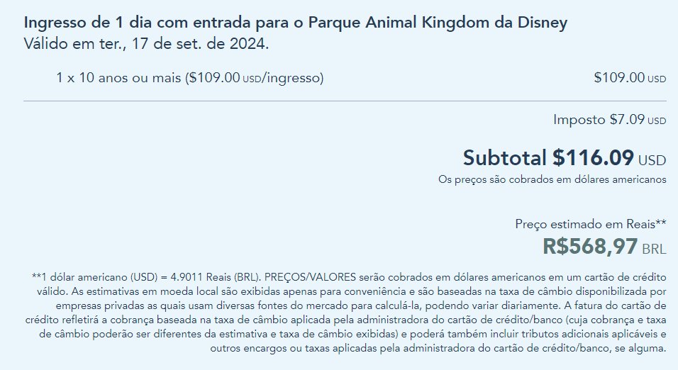 disney ingresso barato