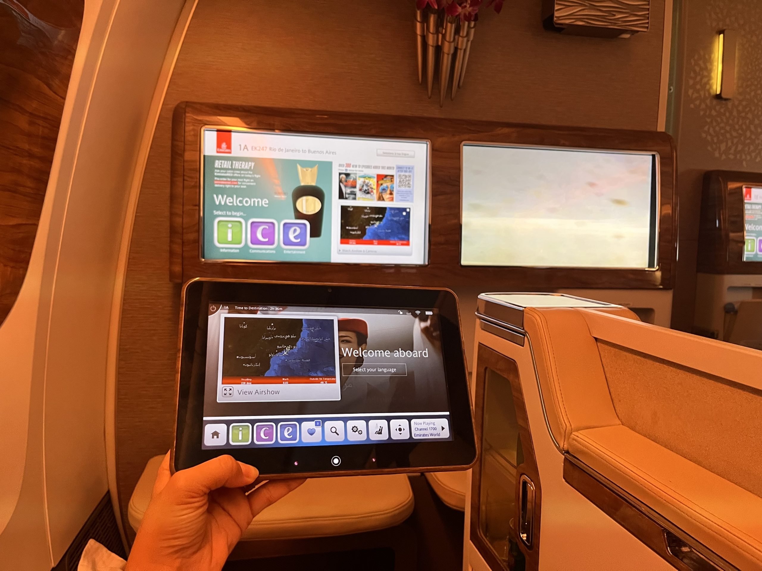 Executiva Boeing 777 Emirates