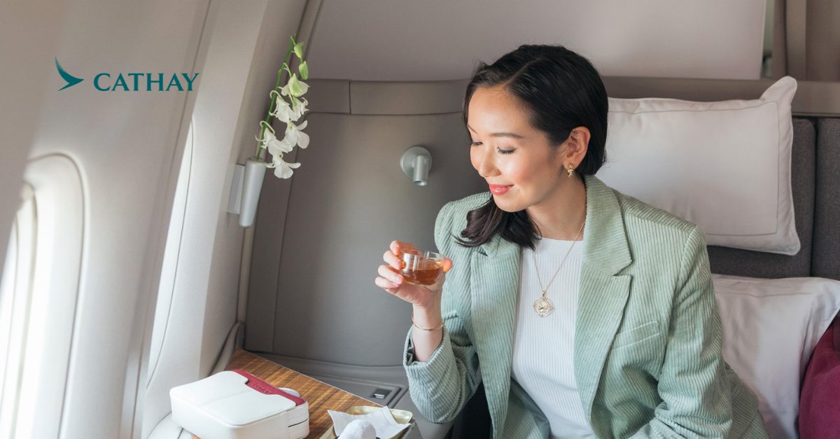 Cathay Pacific Primeira Classe