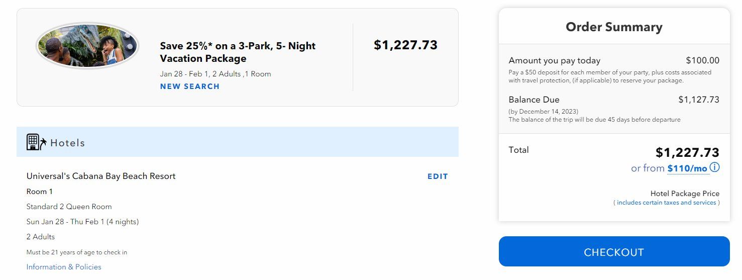 universal orlando black friday