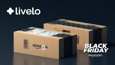 Livelo oferece até 4 pontos por real gasto na Amazon